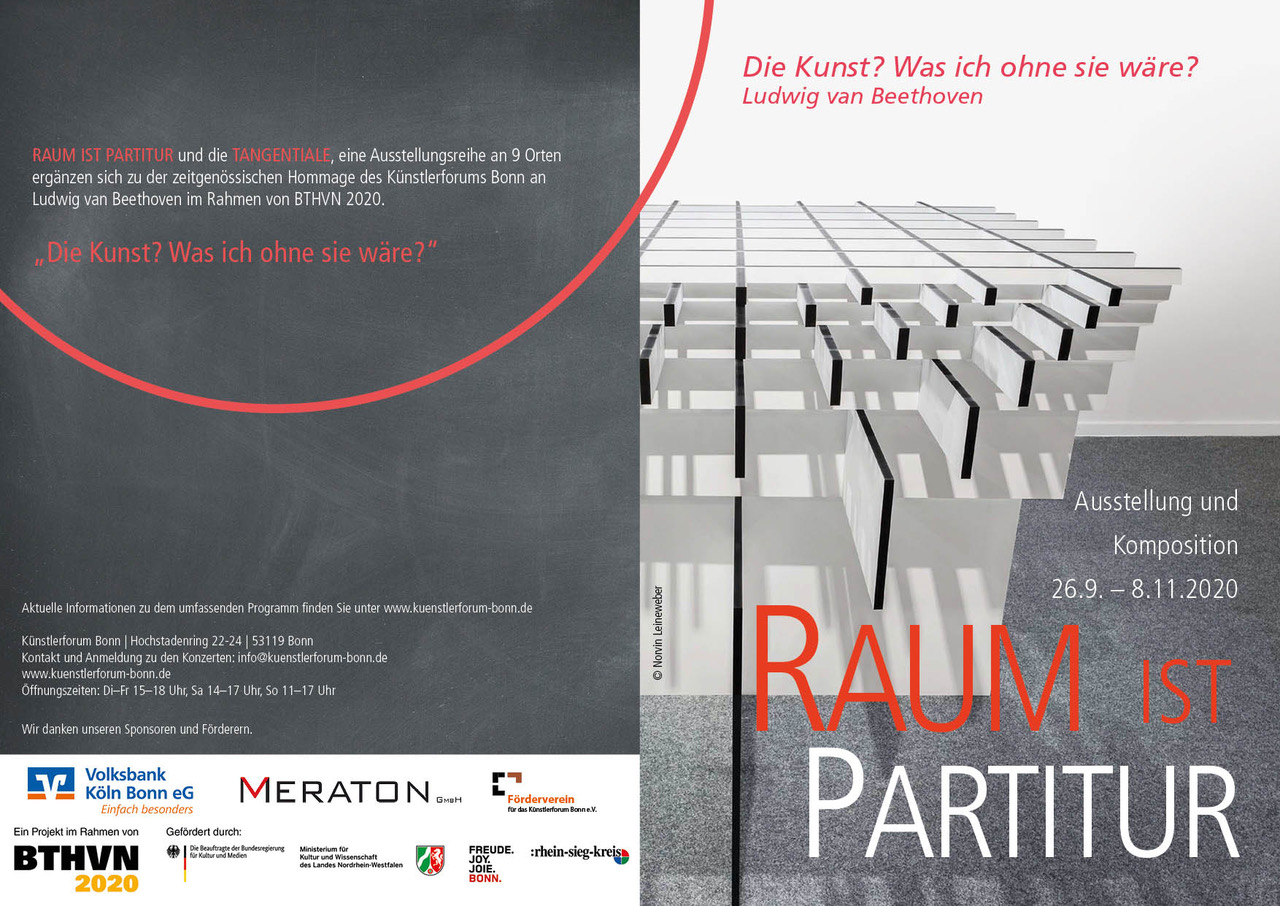 RAUM IST PARTITUR Künstlerforum Bonn 2020